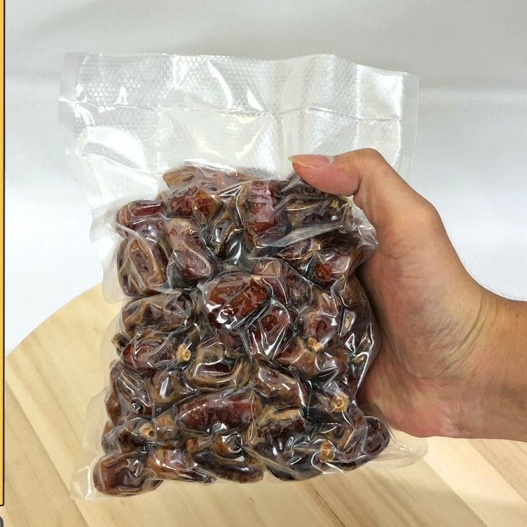 

KURMA KHALAS THERMO VAKUM KEMASAN 500GRAM | Kurma Khalas 500gram | Kurma Khalas Basah | Kurma Khalas Thermo Original | Kurma Khalas Bisa COD