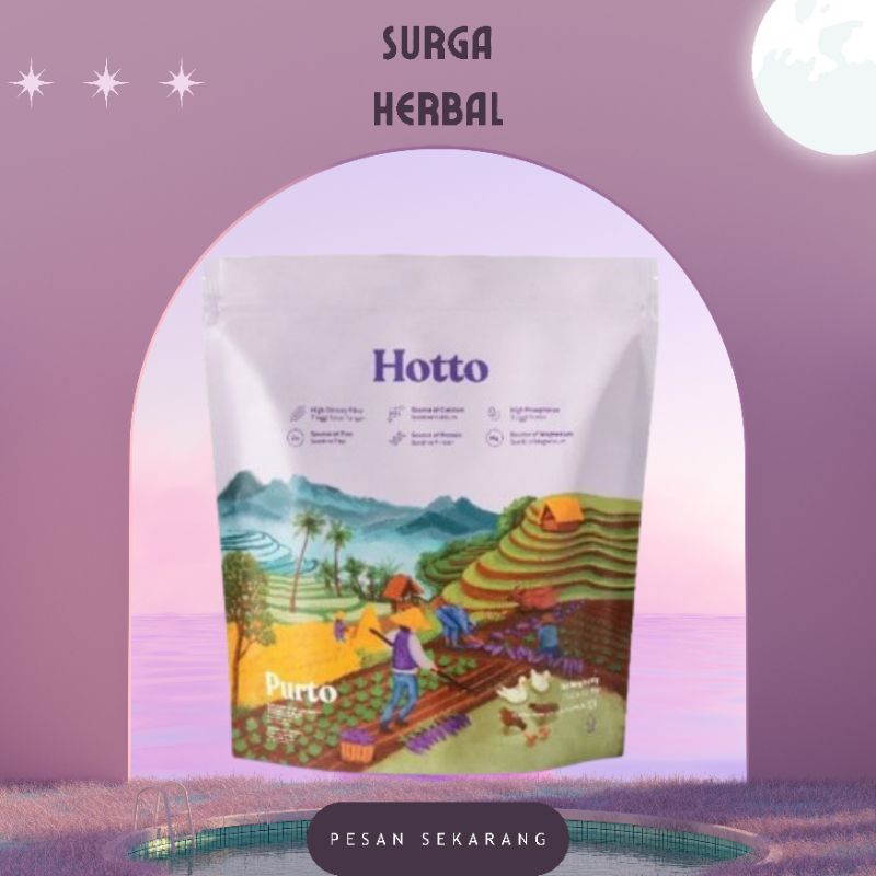 

1 POUCH Hotto Purto Multigrain With Purple Potato Isi 16 Sachet