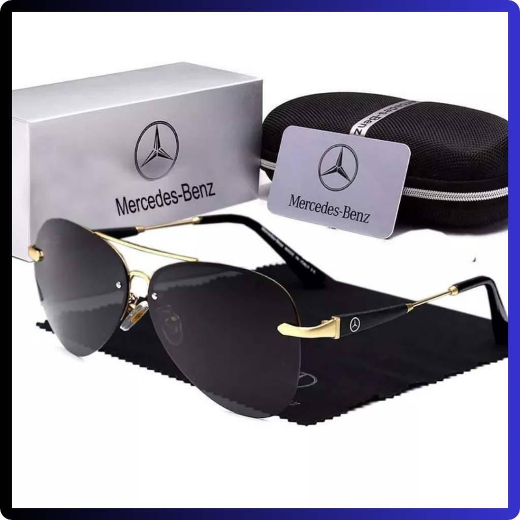 KACAMATA FASHION MB 743 AKSESORIS LENSA KACA  POLARIZED  ANTIRADIASI OUTDOOR INDOOR UNISEX