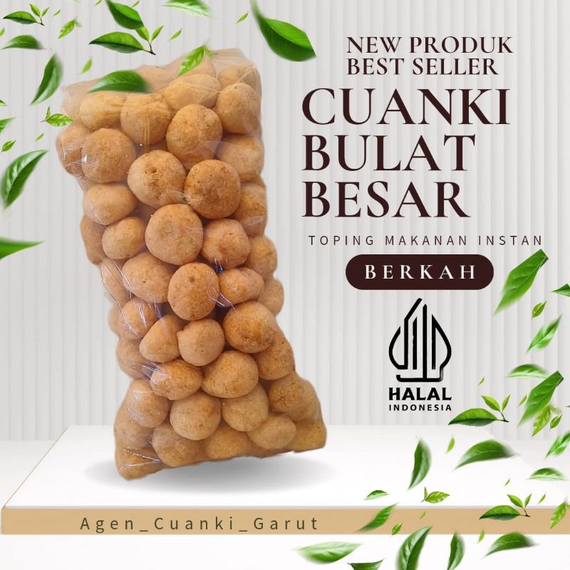 

CUANKI BULAT BESAR ISI 100