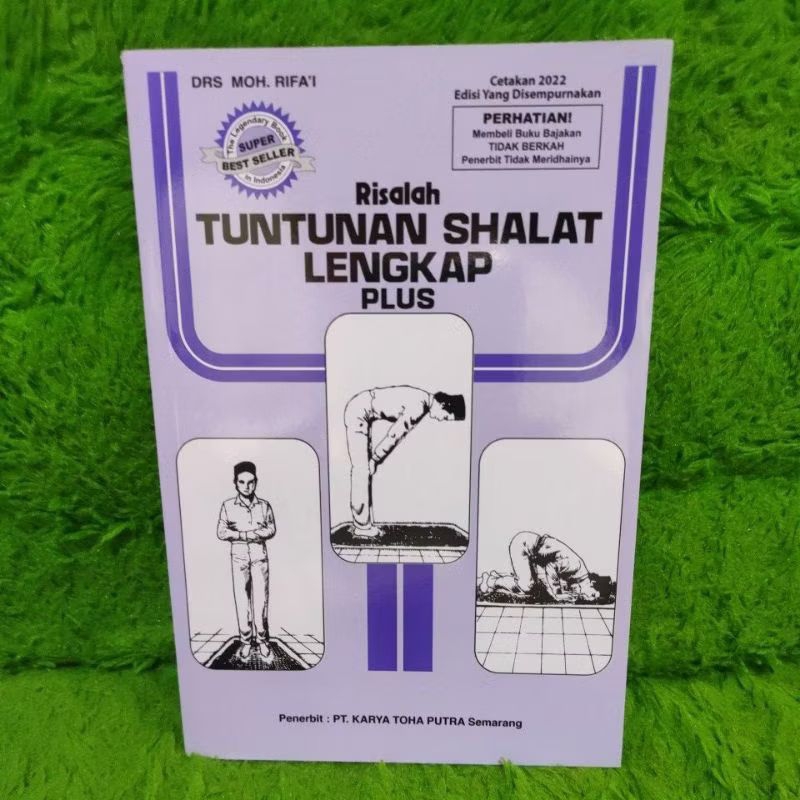 

BUKU legendaris risalah tuntunan salat lengkap plus/ buku tuntunan salat lengkap ukuran besar