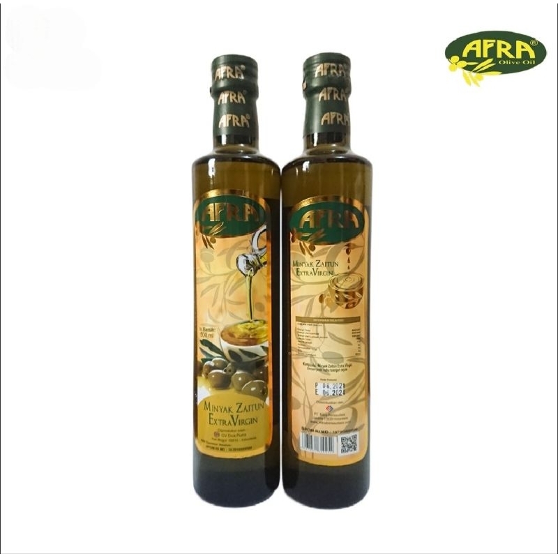 

Minyak Zaitun Afra 500 ml / Exstra Virgin Olive Oil