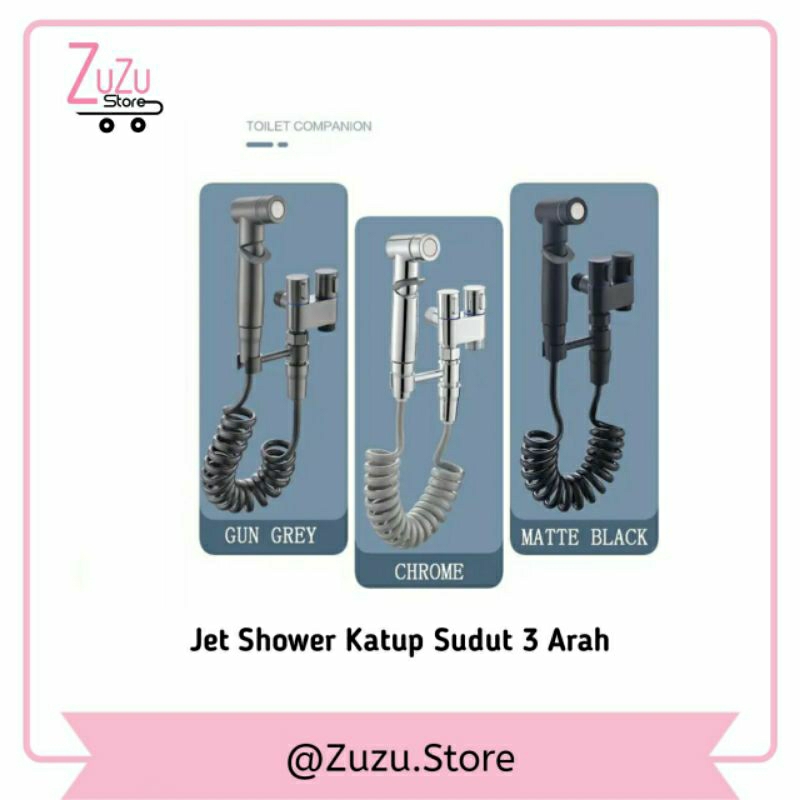Jet Shower kran wc / toilet - Kepala Shower Komplit 1 set