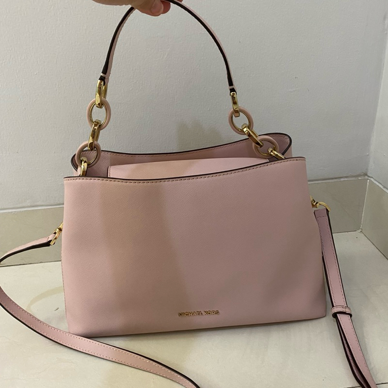 tas Michael Kors pink tas perempuan