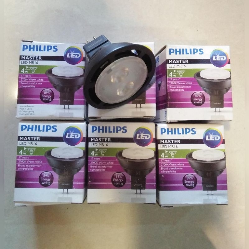 philips master led mr16  4 watt