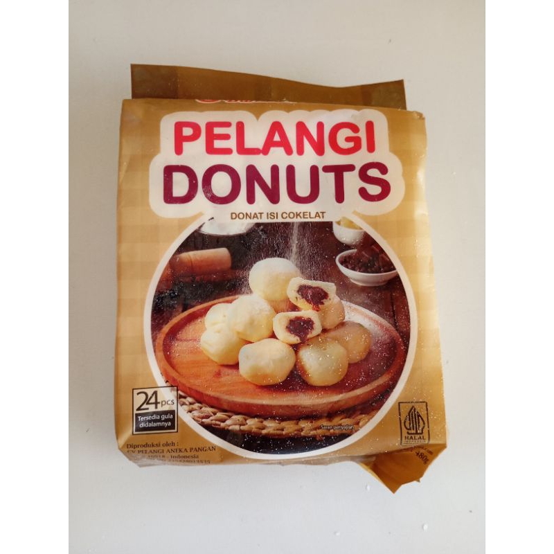 

Pelangi Donat Isi Coklat 24 pcs