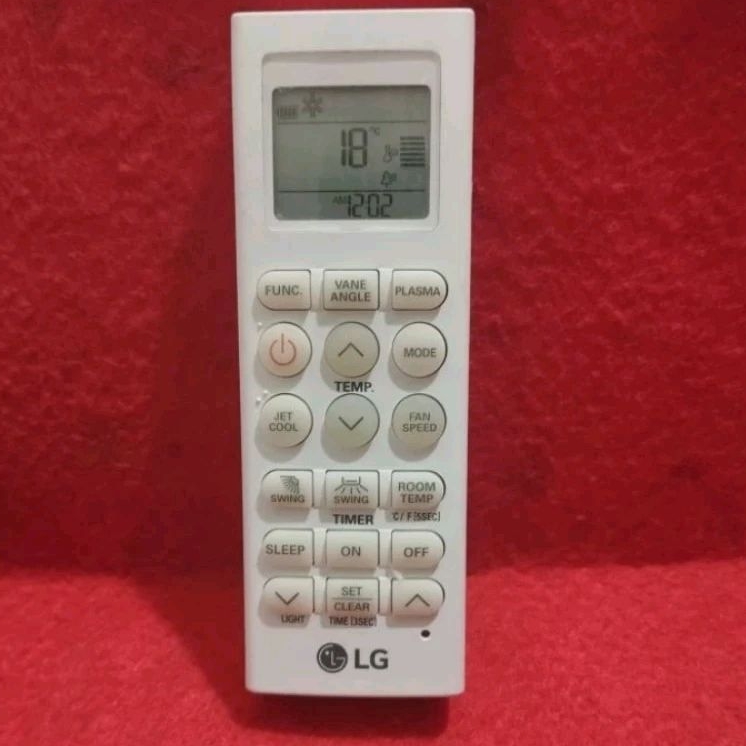 Remote Control AC LG PLASMA Vane Angle Original