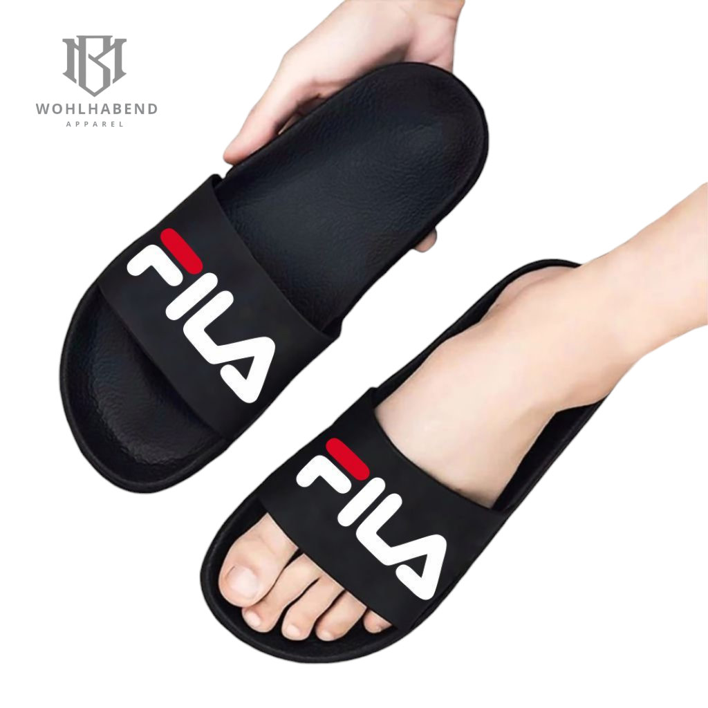 Sandal slop pria wanita FILA - sandal slop surfing - sandal slop terbaru kekinian anti licin UK 36-4