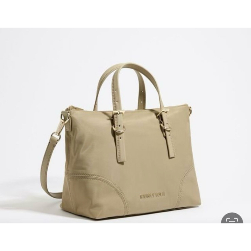 bimba y lola new medium nylon shopper