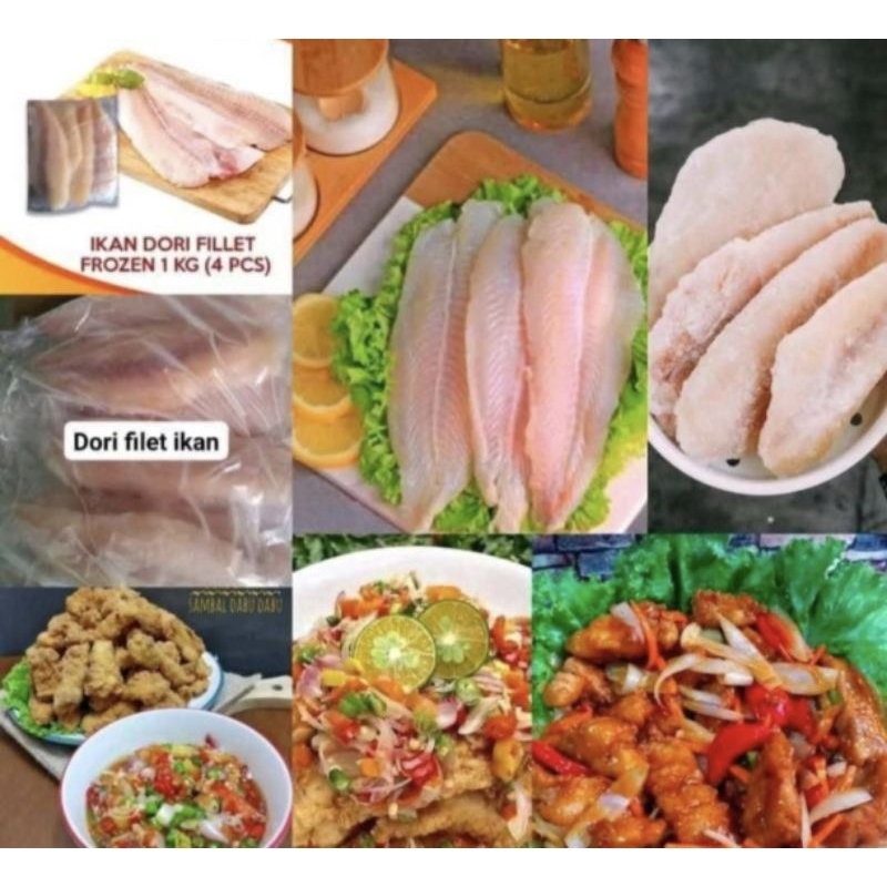 

Daging ikan dori slice 1 kg
