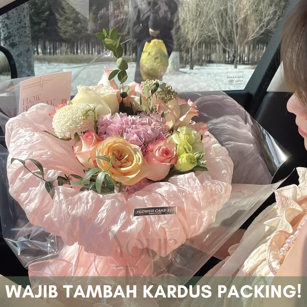 

[5 LEMBAR] KERTAS FLOWER WRAPPING PEARL KOREA SYDNEY PAPER BUNGA BUKET