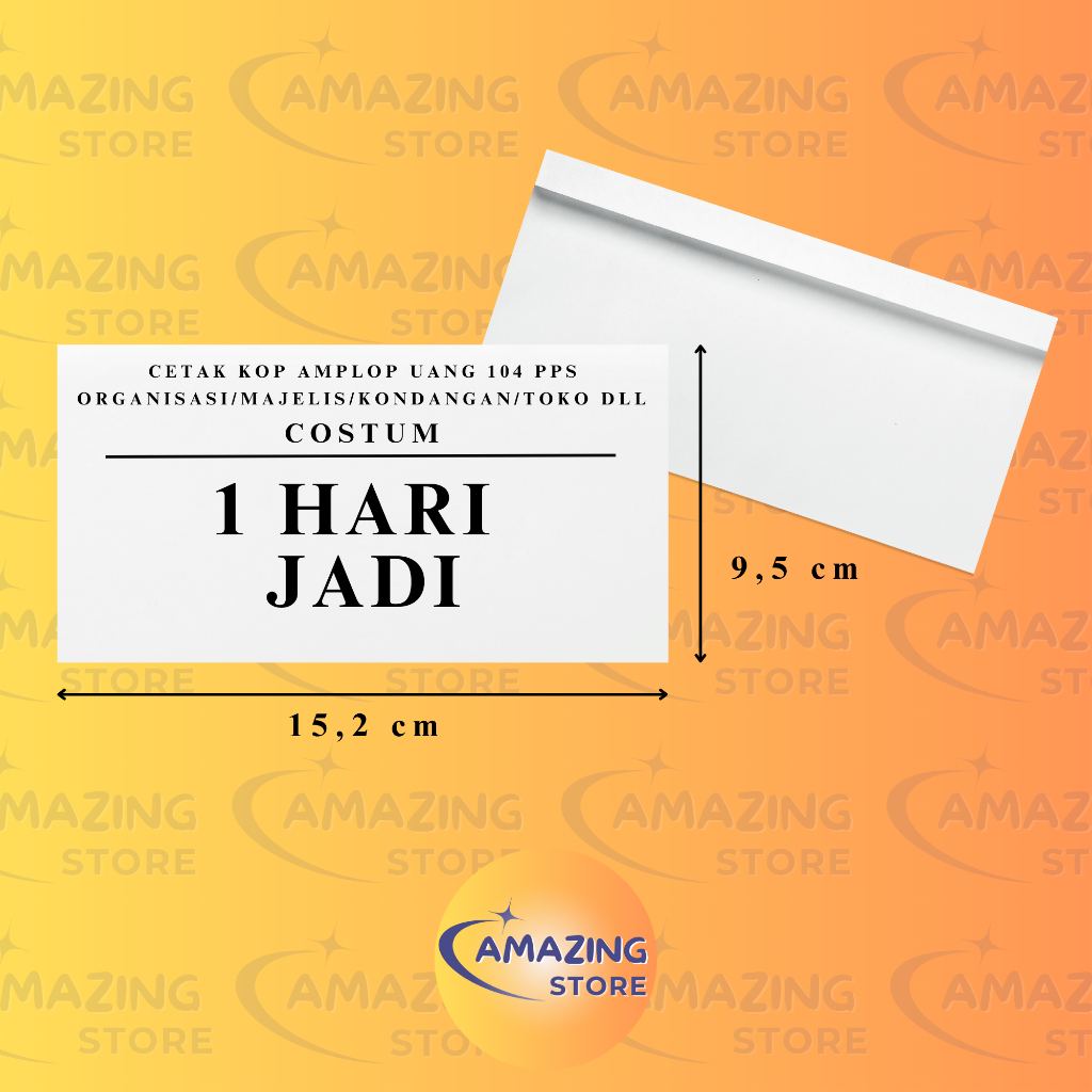 

READY 1 HARI JADI! CETAK AMPLOP UANG COSTUM, Organisasi, Majelis, Toko, Kondangan dll.