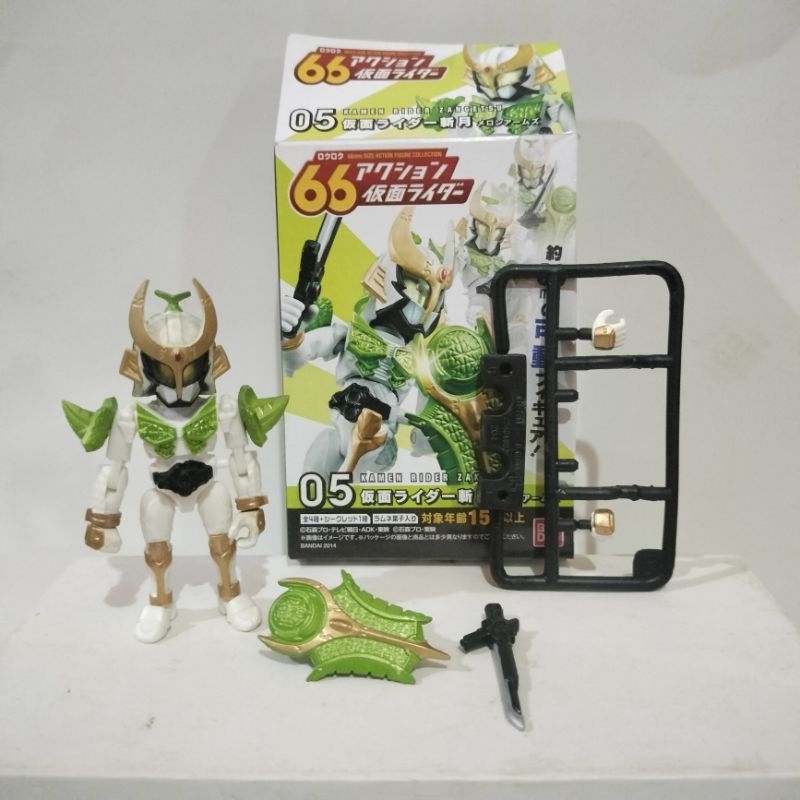 CT66 Action kamen rider Zangetsu ori Bandai