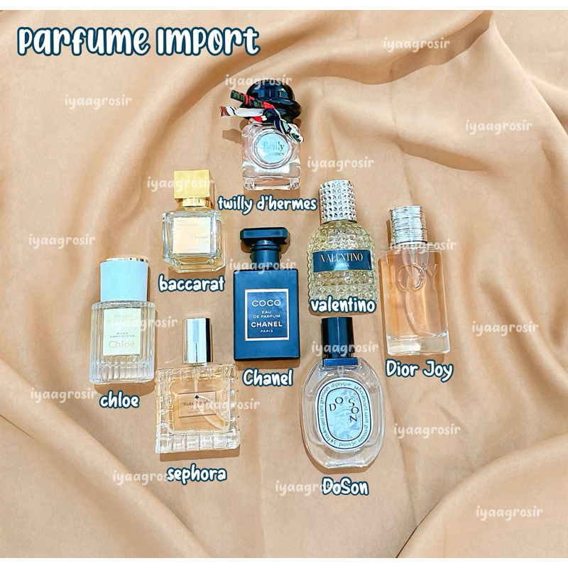 Parfum import / parfum singapore / parfum branded
