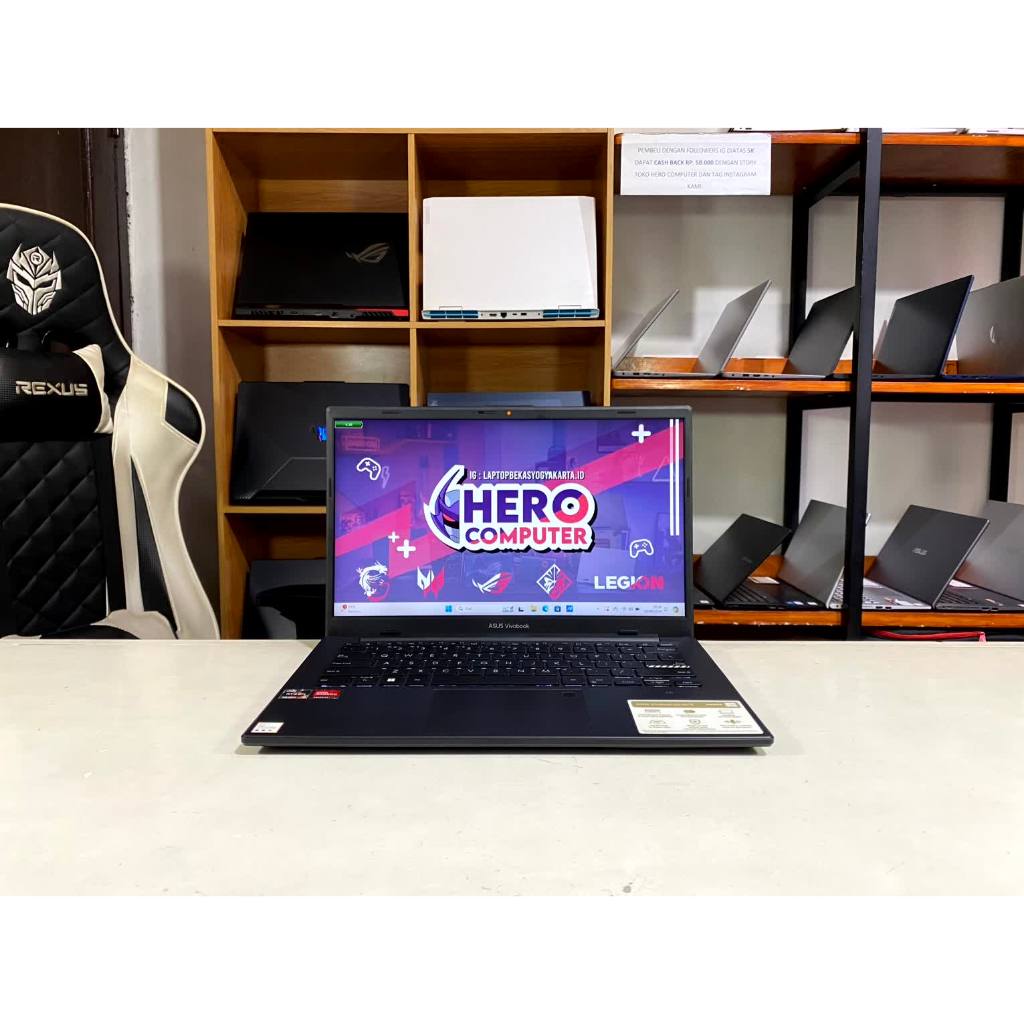 Laptop ASUS Vivobook E1404FA FHD, AMD Ryzen 3 7000 series