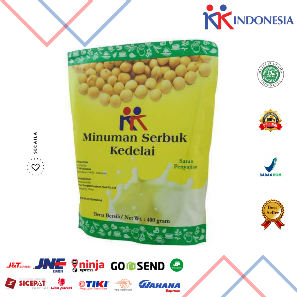 

Susu Kedelai KK Indonesia Minuman Serbuk Kedelai (Soyabean) Original