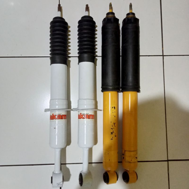 Shock Fortuner Merk Nakamura & Old Man Emu Depan Belakang