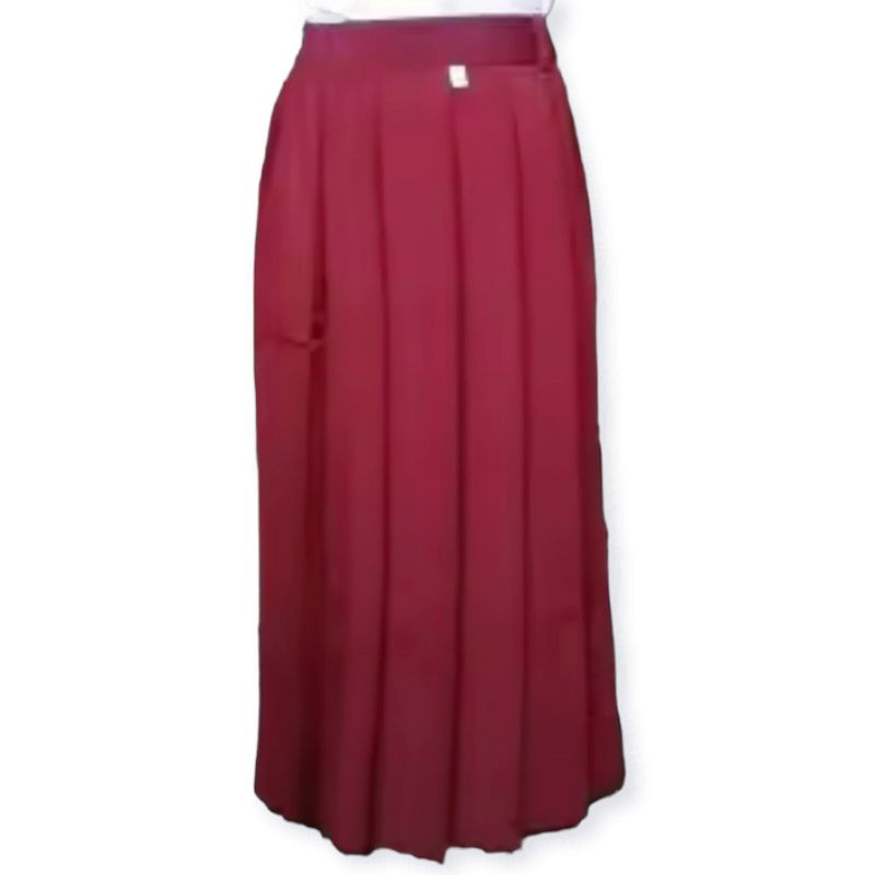 Rok Merah Panjang anak sekolah SD Rok Rempel seragam sekolah