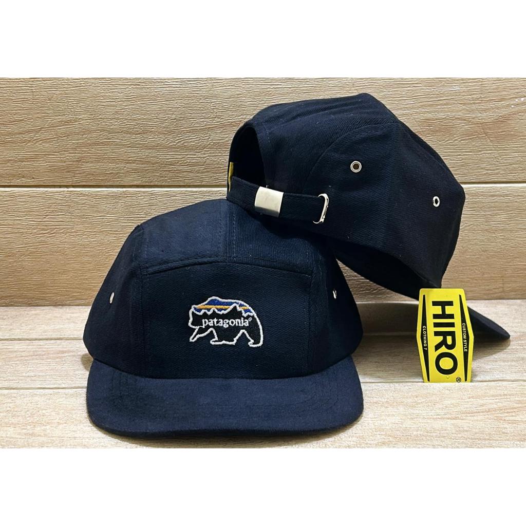 [COD]topi Snapback Bordir Lima panel New Model/Topi Hip-Hop/Topi Patagonia