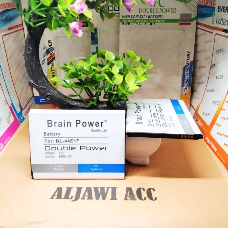 Baterai Batre Bt Battery LG V20 / H990 LG BL-44E1F Double Power Battery Original