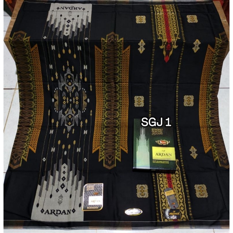 SARUNG ARDAN BY KETJUBUNG SGJ gold MOTIF TERBARU
