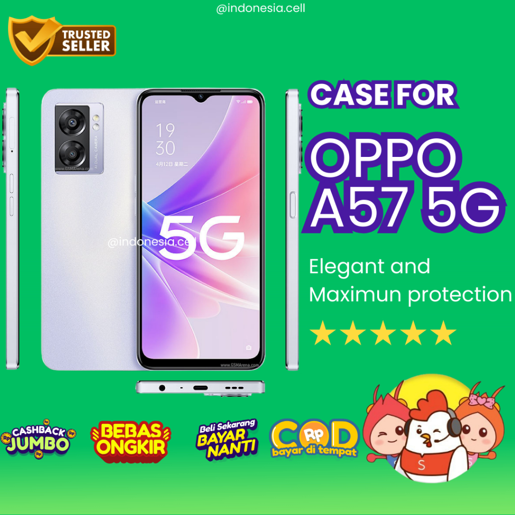 CASE OPPO A57 5G / KESING OPPO A57 5G / CASE BENING CASE HITAM OPPO A57 5G / ANTICRACK OPPO A57 5G