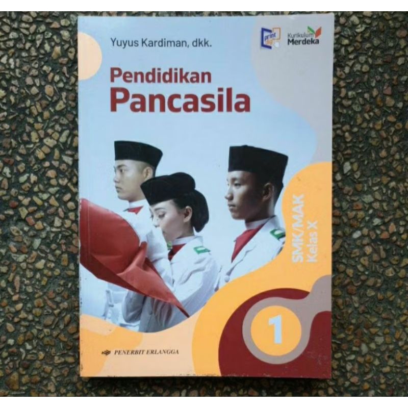buku pkn kelas 10 kurikulum merdeka (bekas)