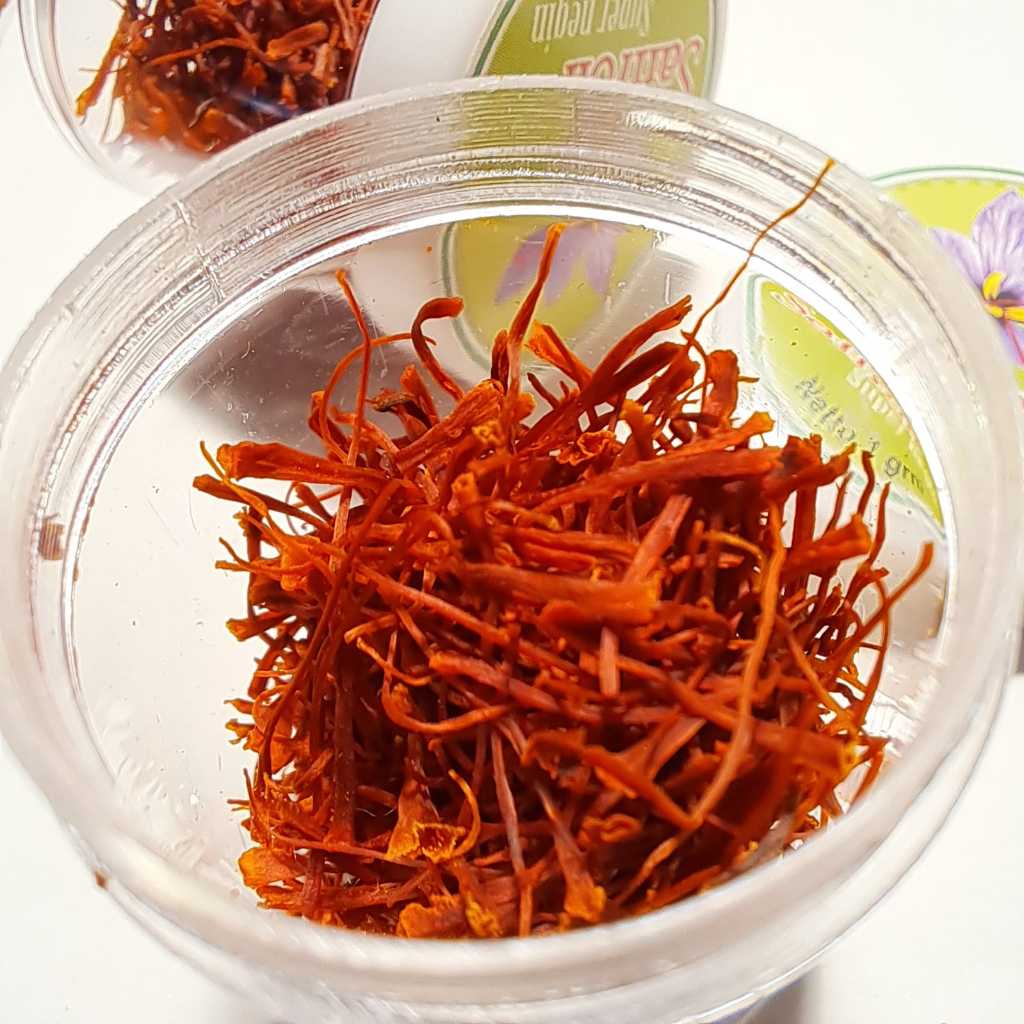 

Saffron/ Safron Super Negin 1 gram kualitas Grade A++ 100% Original