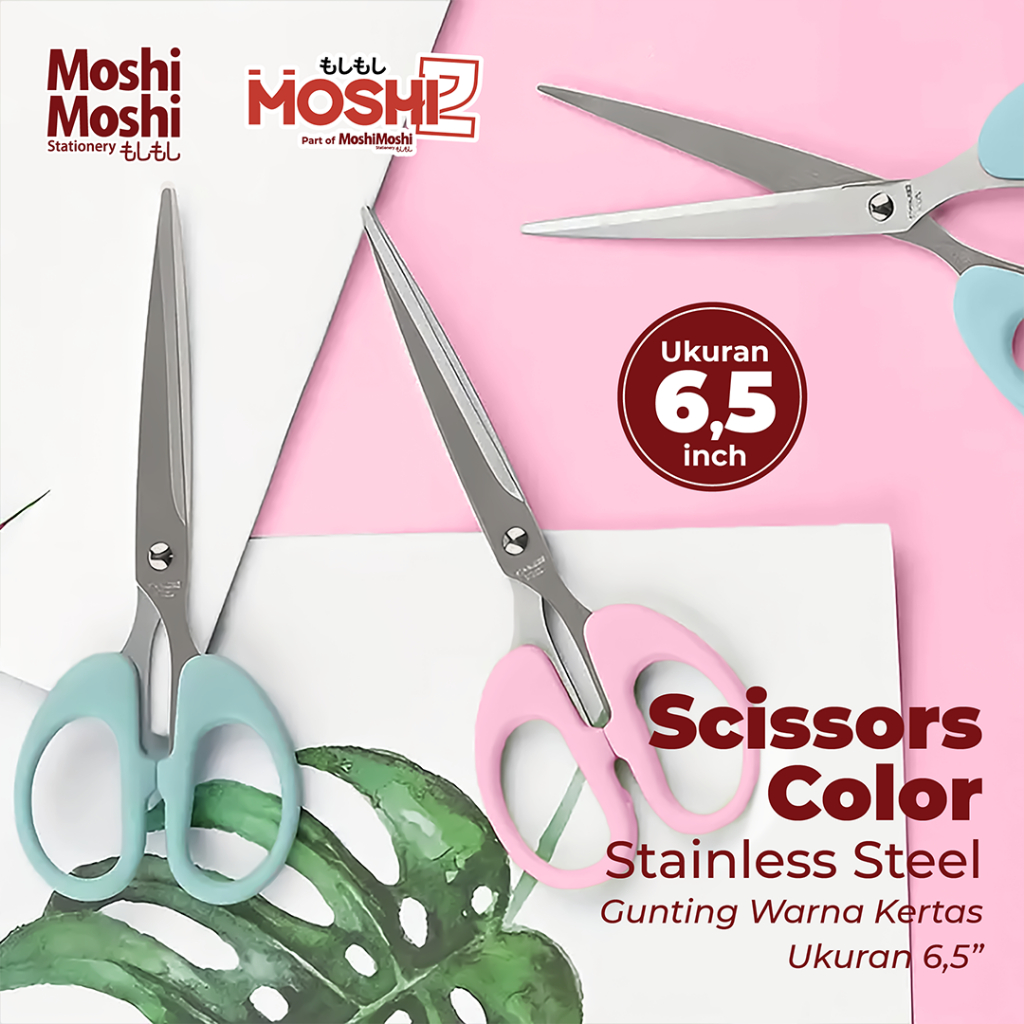 

Scissors Color 6,5 inch Gunting Warna Pemotong Kertas Tajam Multifungsi Peralatan Kantor