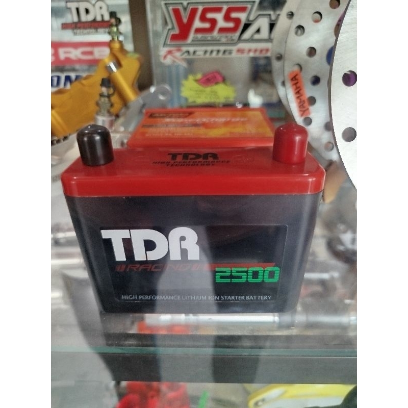 baterai lithium aki kering TDR racing high peformance 2500