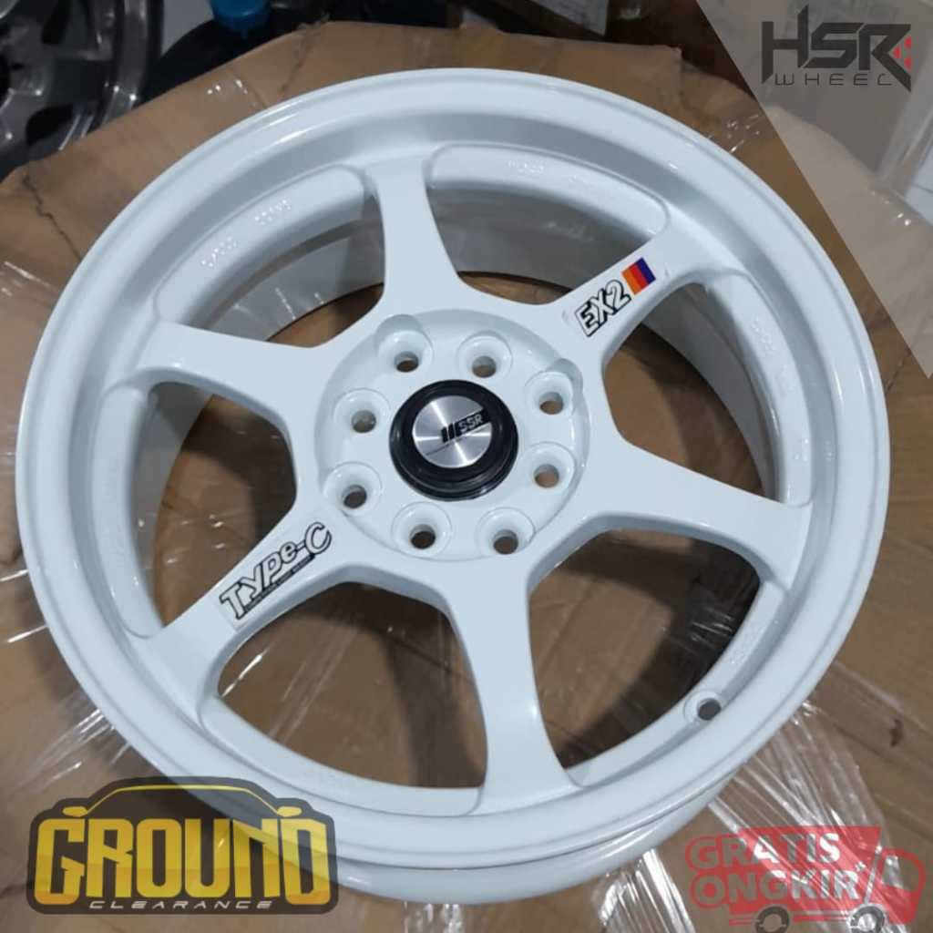 VELG MOBIL R15 TERMURAH BUAT NEW CARRY, GRANDMAX, INNOVA, ERTIGA R15 PUTIH