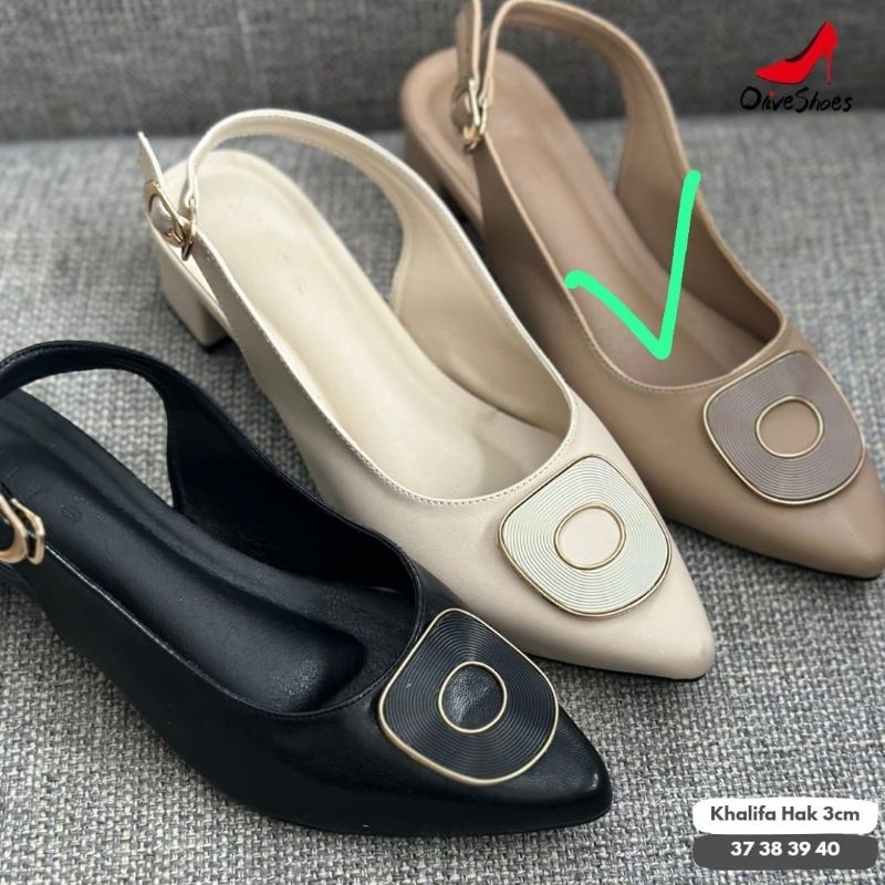 SENDAL SEPATU KHALIFA HAK by OLIVE SHOES