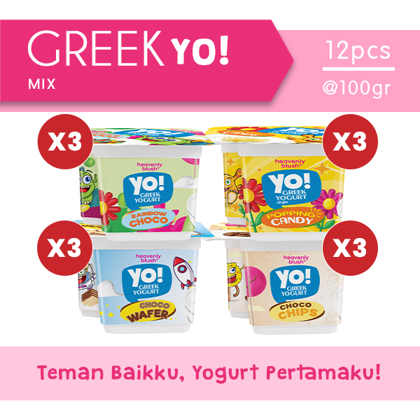 

Heavenly Blush Greek YO Kids [80gr x 12pcs]