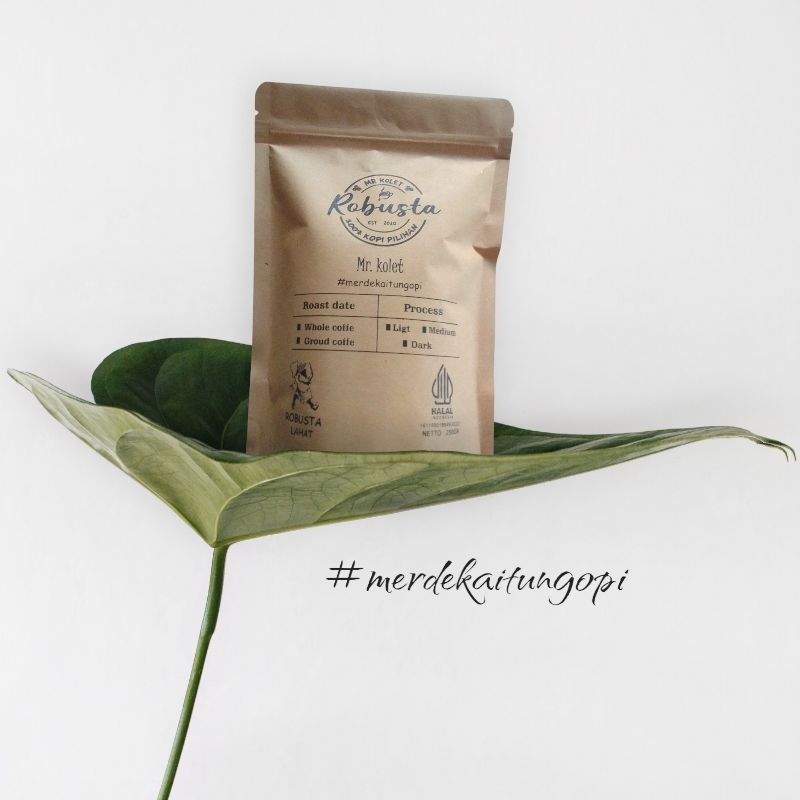 

kopi bubuk robusta tanjung sakti 1kg sumatera selatan