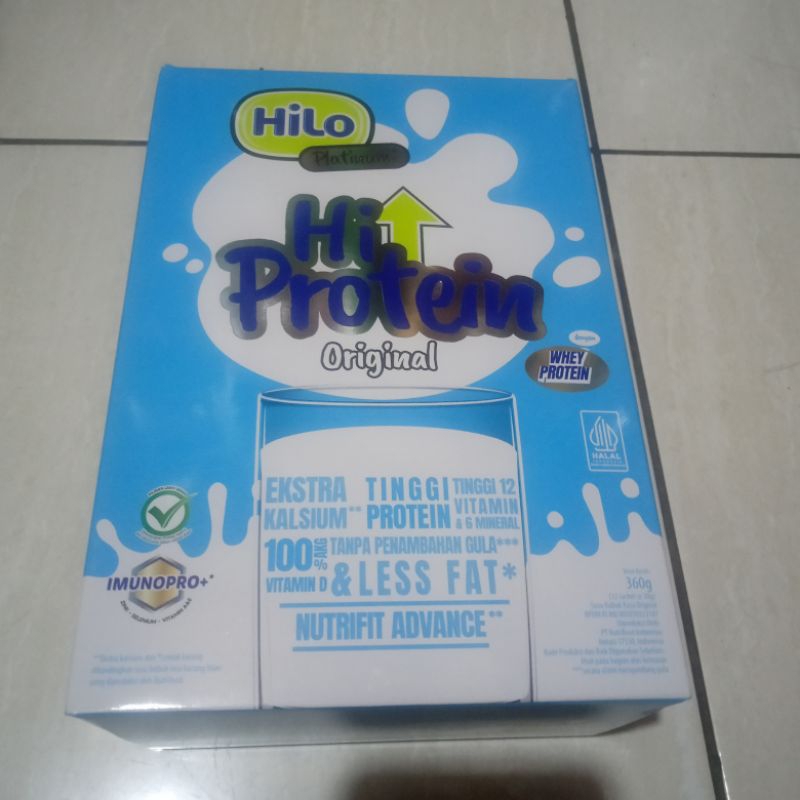 

HiLo Platinum Original 360 Gram (12 sachet) Susu Tinggi Kalsium