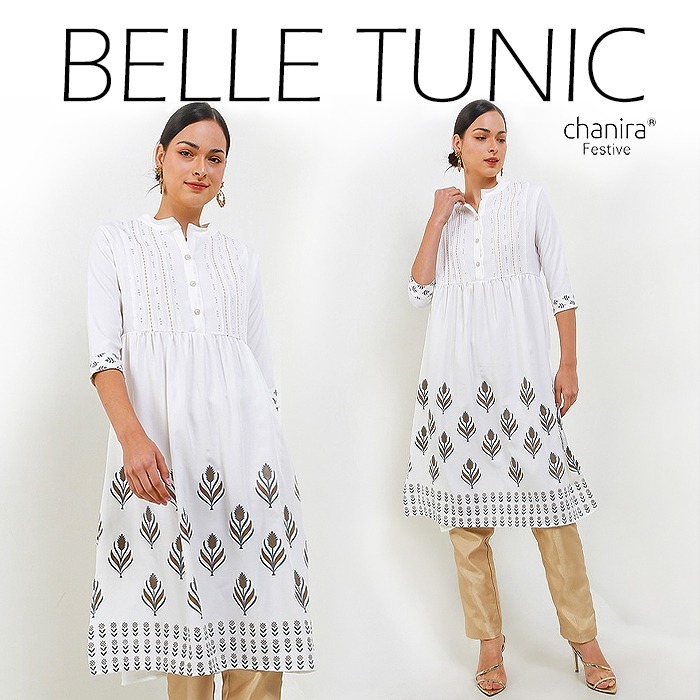 CHANIRA - Belle / Atasan Tunik Wanita Motif Premium