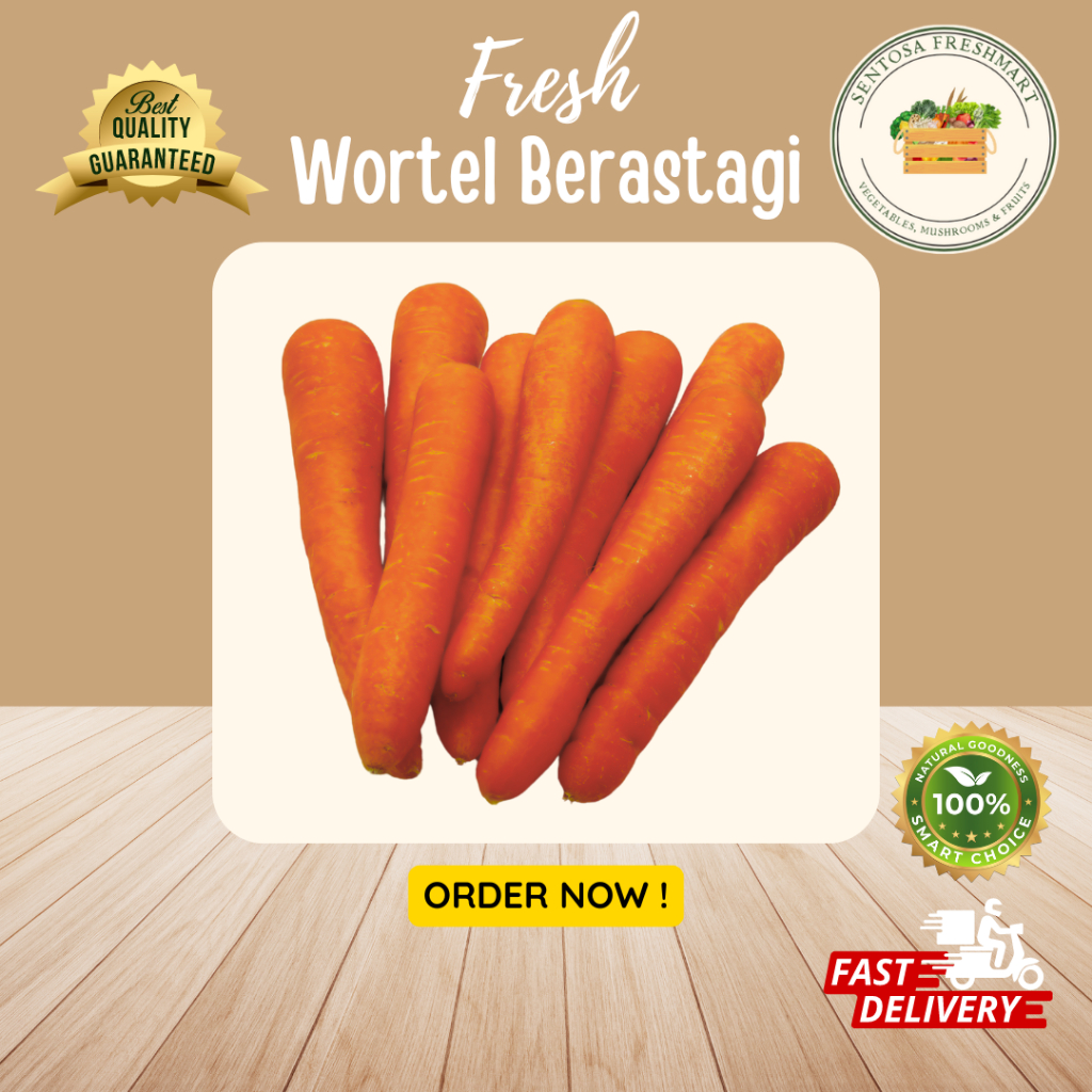 

[SENTOSA FRESHMART] WORTEL BERASTAGI per BOX @10KG