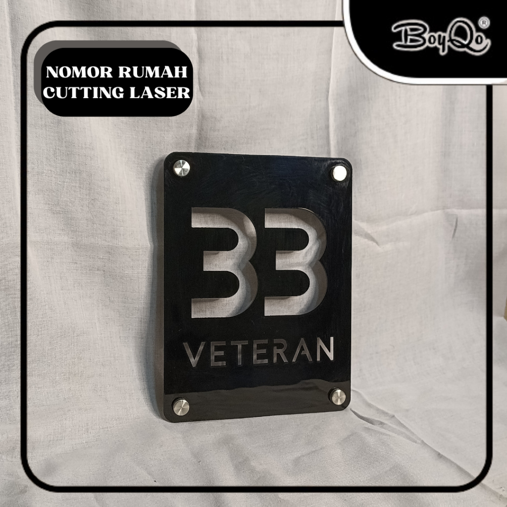 

Nomor Rumah Custom Cutting Laser BoyQo| Nomor Rumah Bebas Desain Lengkap Dengan Pen Iklannya