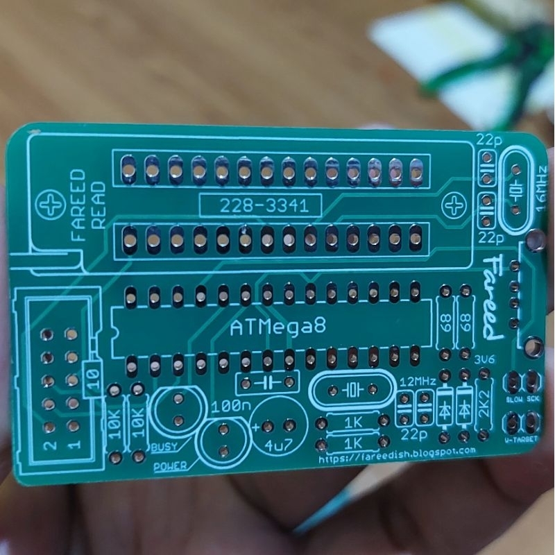 PCB UsbAsp (author : Fareed Read)