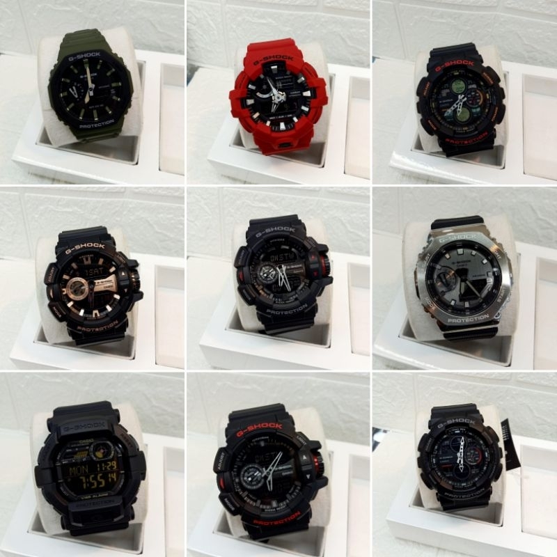 Jam Tangan G Shock GA-2110SU-3ADR / GA-700-4ADR / GA140-1A4DR / GA-400-GB-1A4DR / GA-400-1BDR / GM-2