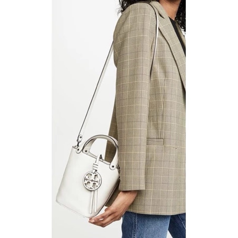 Preloved Tory Burch Miller mini bucket bag Original