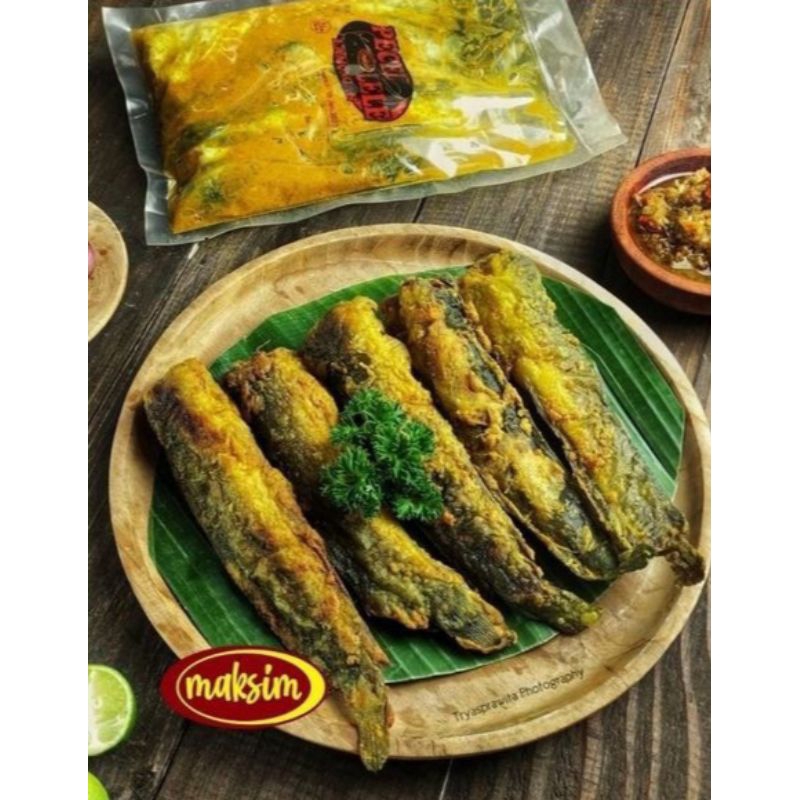 

Lele bumbu kuning / marinasi