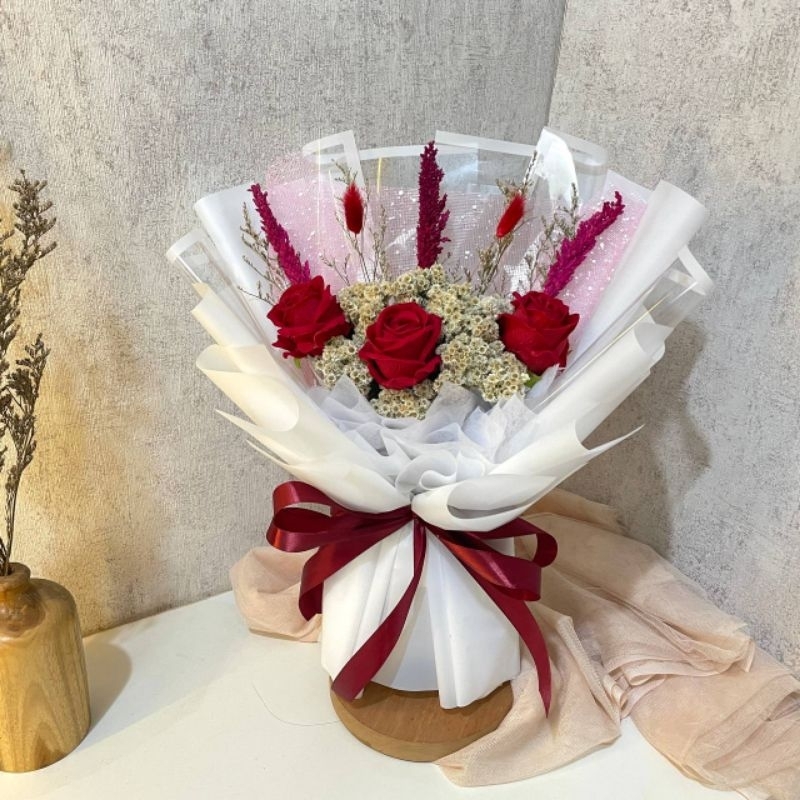 Buket bunga | buket wisuda | buket mawar | buket lamaran