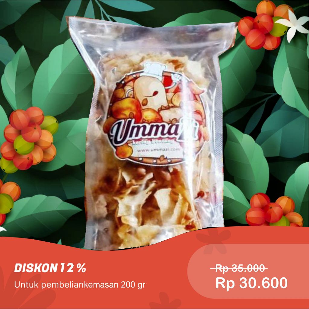 

Kering Kentang Umma Zi, home made, tanpa pengawet, tanpa michin Kemasan 200 Gram dan 250 Gram