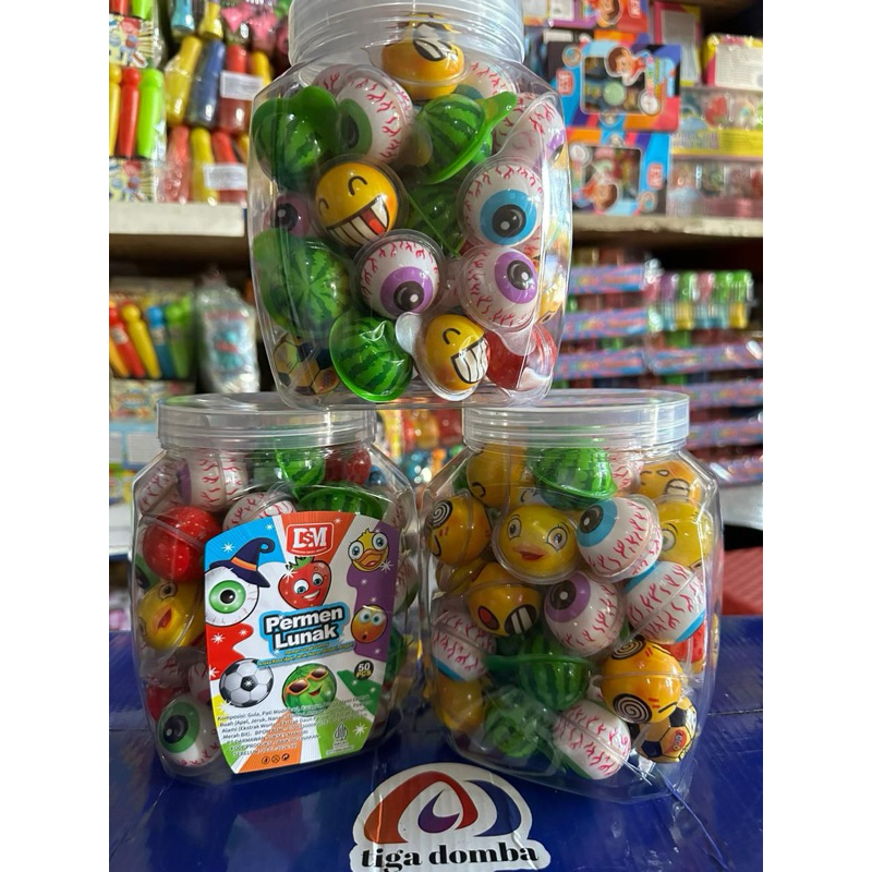 

Permen Lunak Bola isi 50 pcs