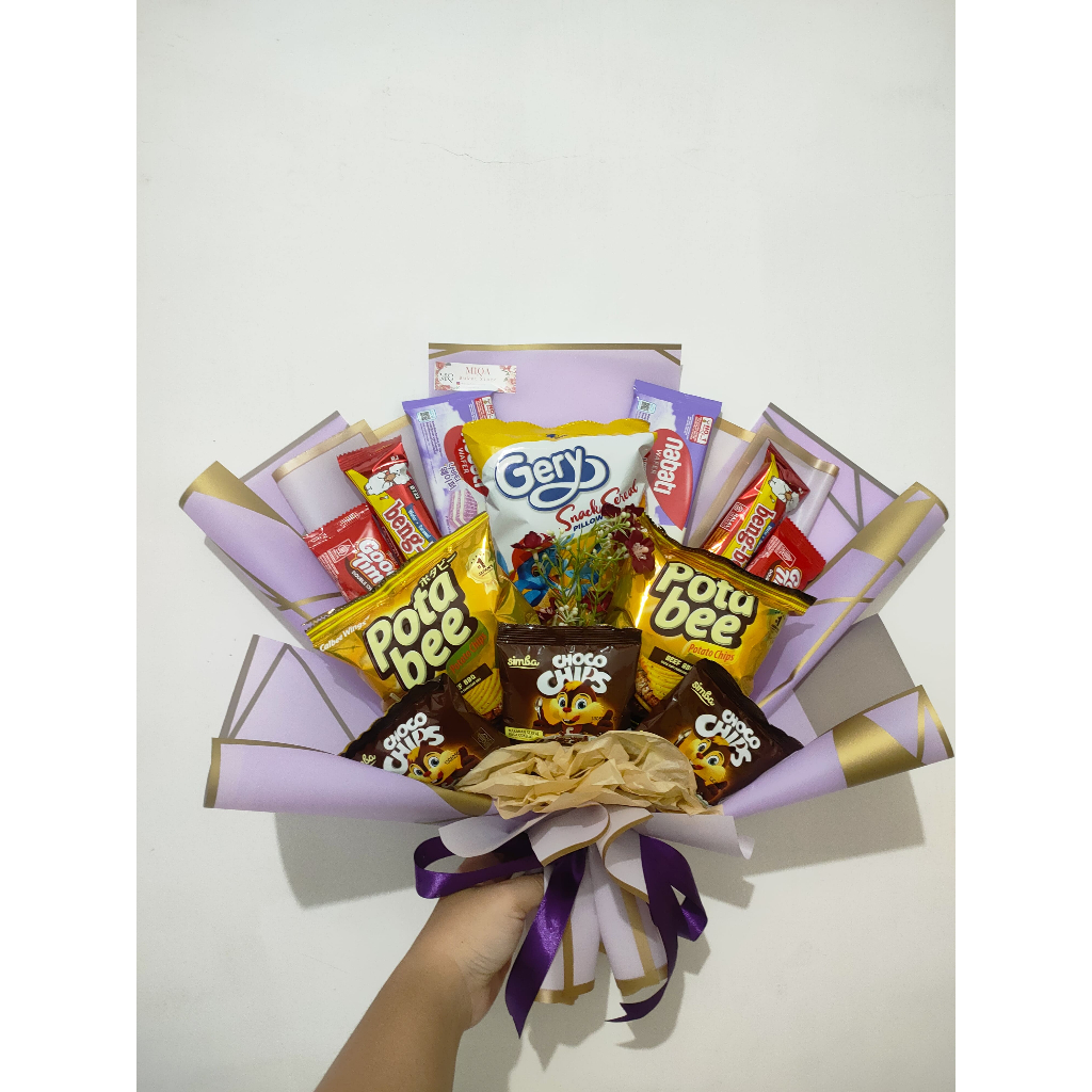 

Buket Snack Wisuda, Hadiah Ulang tahun