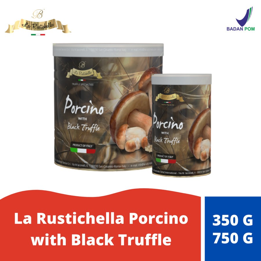 

La Rustichella Porcino with Black Truffle - 750 gr