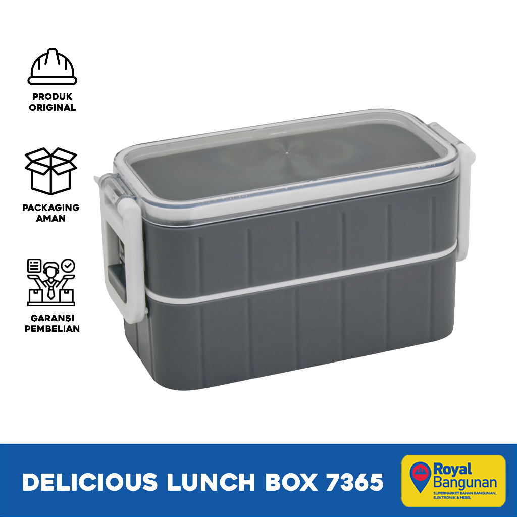 Green Leaf Kotak Makan Delicious (7365)