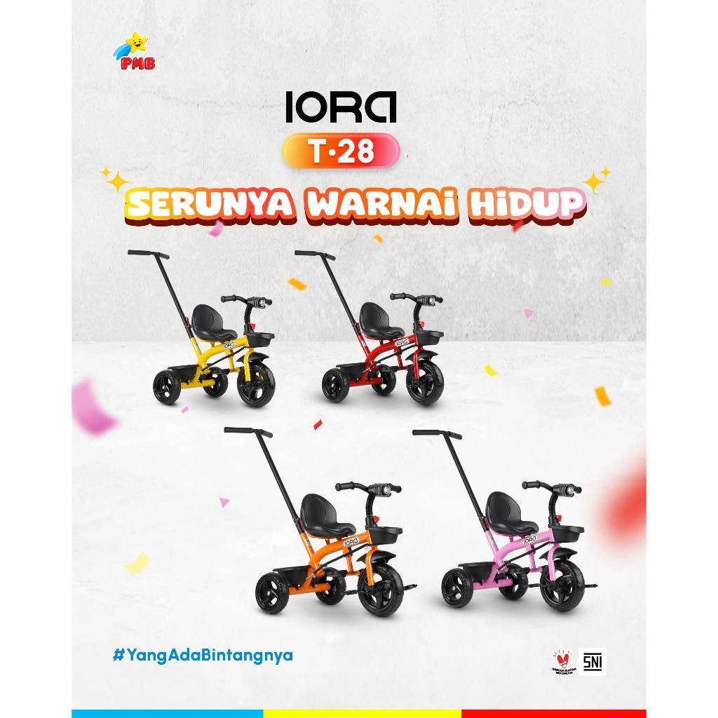 TRICYCLE PMB T28 IORA SEPEDA ANAK