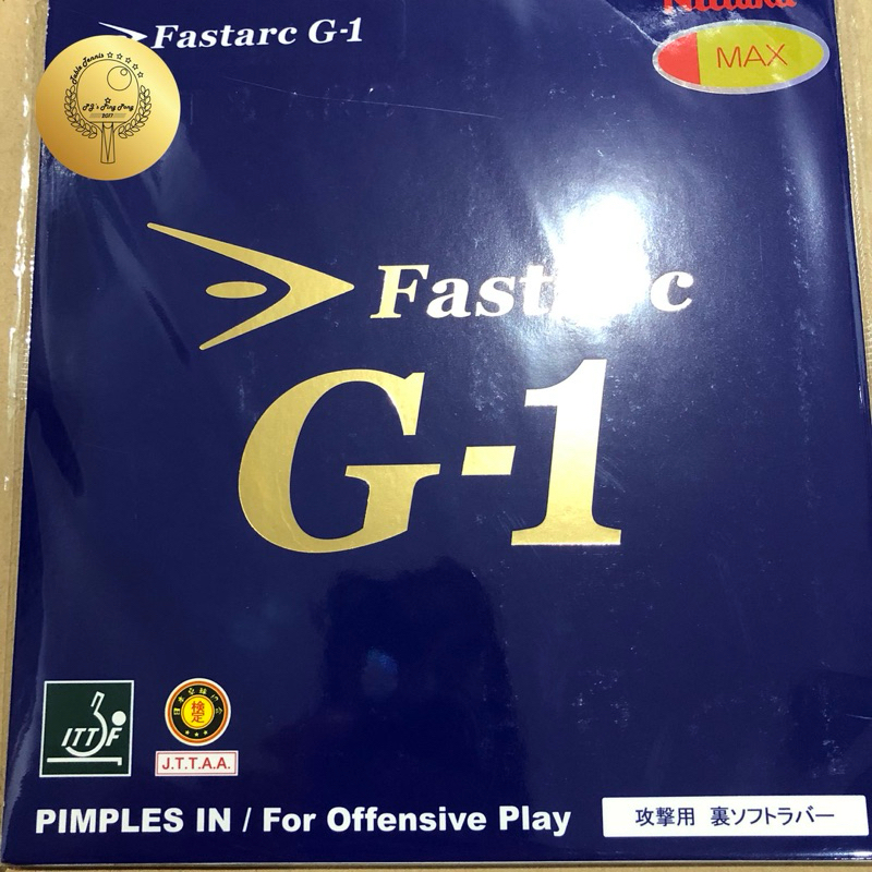 RB Nittaku Fastarc G1 Max KARET PINGPONG RUBBER PING P0NG KARET TENIS MEJA MURAH RUBBER ORIGINAL